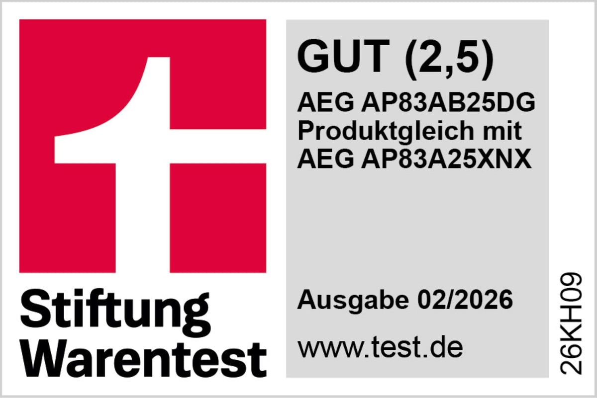 AEG Ultimate 7000 GEN2 Akku Staubsauger, ETM Testsieger, AP72UB21ES