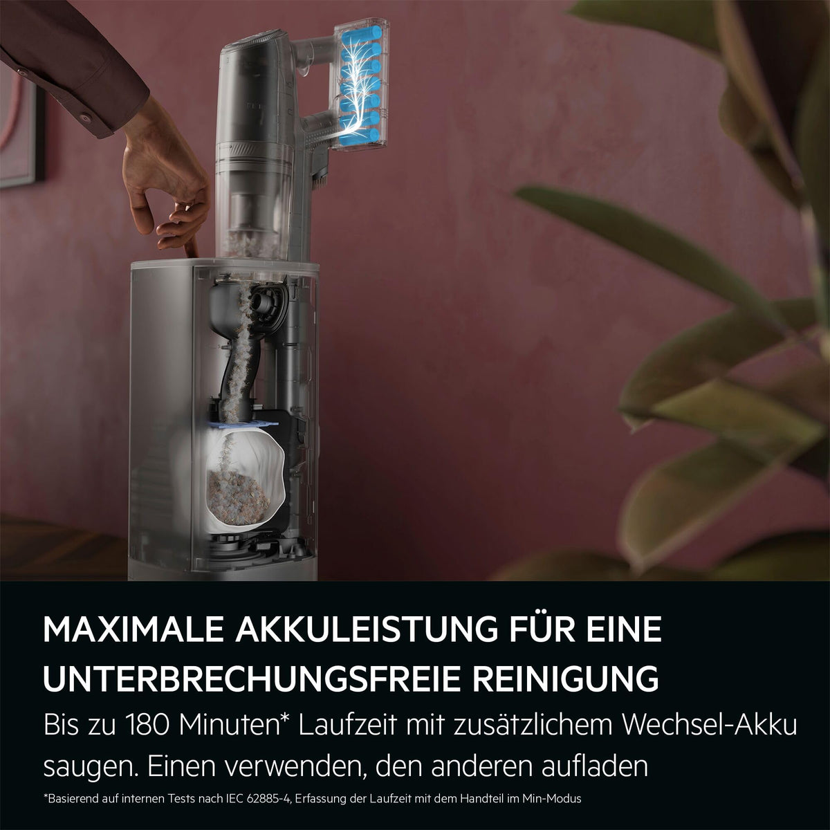 AEG Ultimate 7000 GEN2 Akku Staubsauger, ETM Testsieger, AP72UB21ES