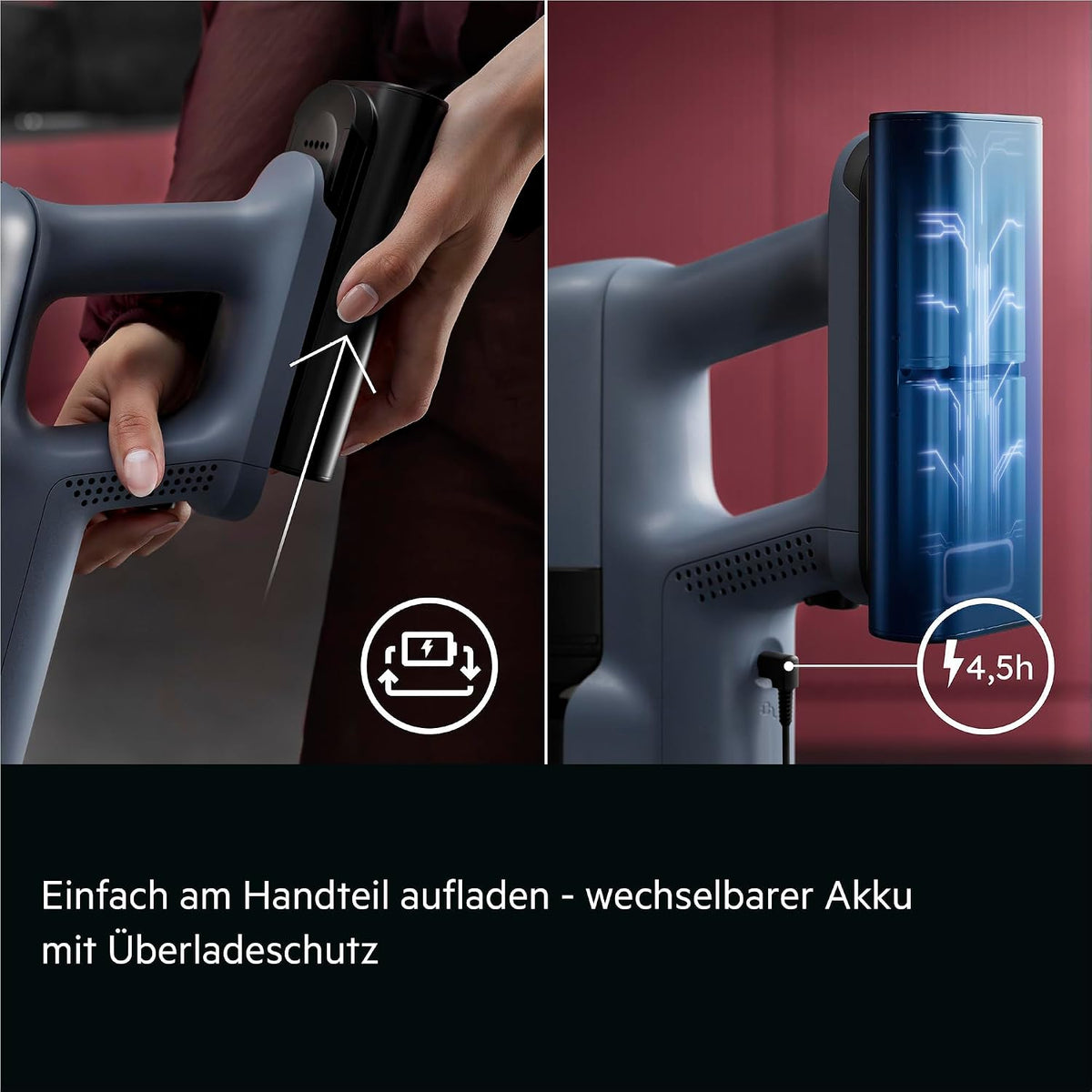 AEG Ultimate 7000 GEN2 Akku Staubsauger, ETM Testsieger, AP72UB21ES
