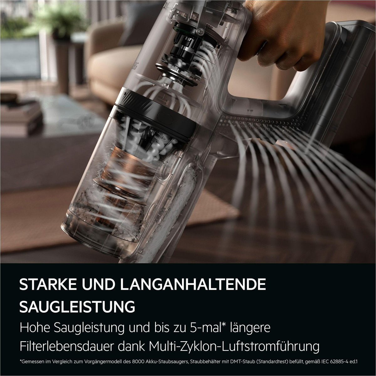 AEG Ultimate 7000 GEN2 Akku Staubsauger, ETM Testsieger, AP72UB21ES
